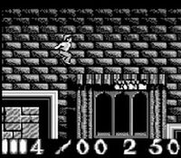 une photo d'Ã©cran de Bram Stoker s Dracula sur Nintendo Game Boy